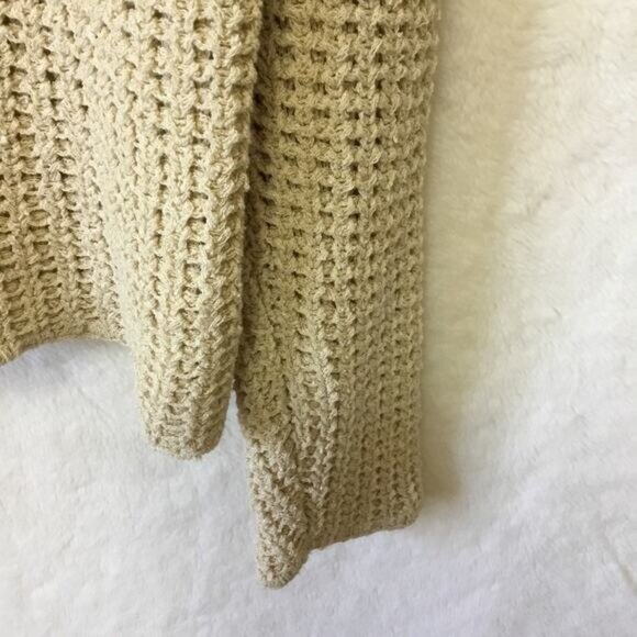 Calvin Klein Collection Tan Linen Blend Knit Sweater - Picture 12 of 14